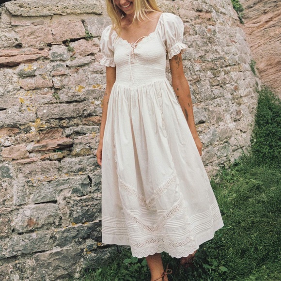 Christy Dawn Dresses & Skirts - Christy Dawn Madeline Dress - Pearl